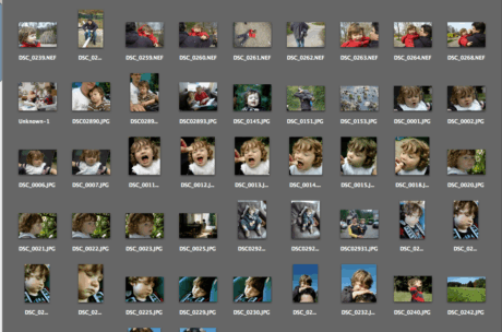 Kinderportretfotografie, denk aan het archiveren van de foto's. 
