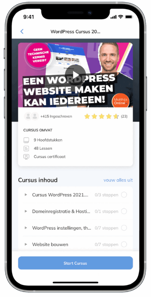 Leer waar je maar wil met de Soofos app