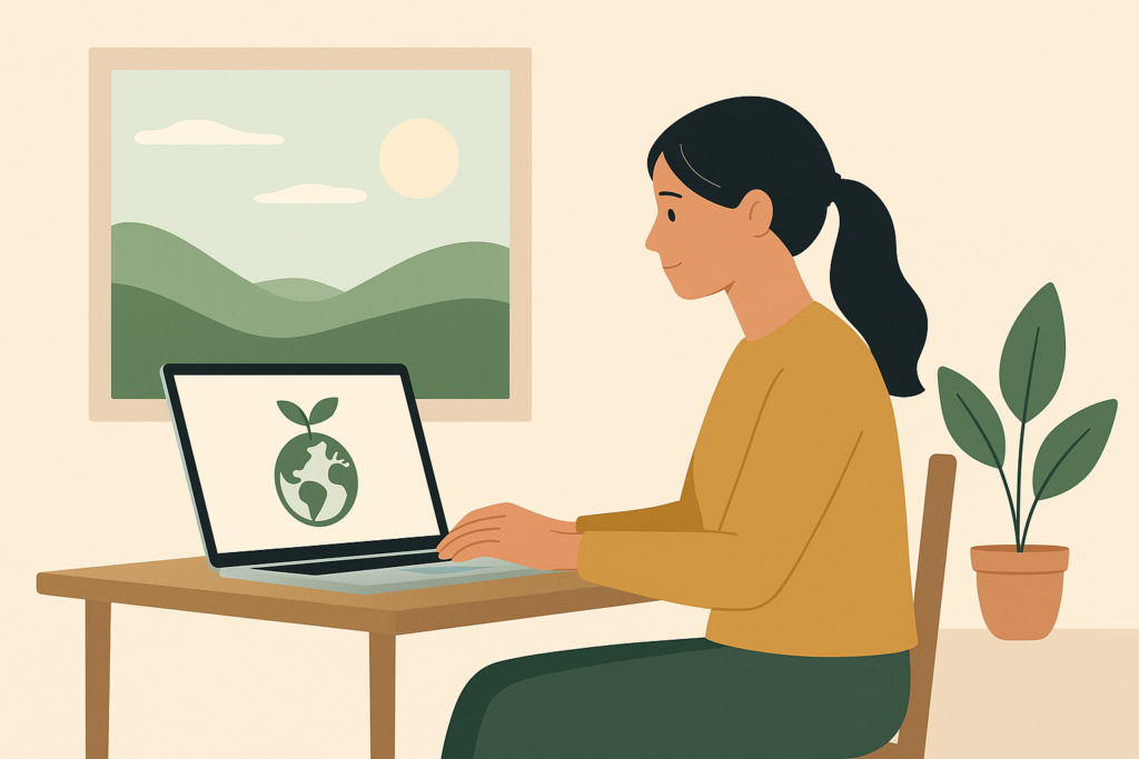 Duurzaamheid en Online leren gaat goed samen. Ontdek wat jij kunt doen op Soofos